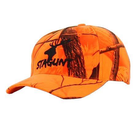 Casquette Camouflage Orange Fluo Blaze Stagunt