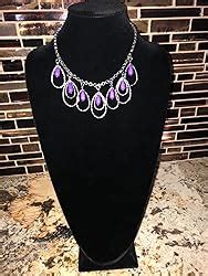 Amazon Black Velvet Extra Tall Necklace Display 18 Tall