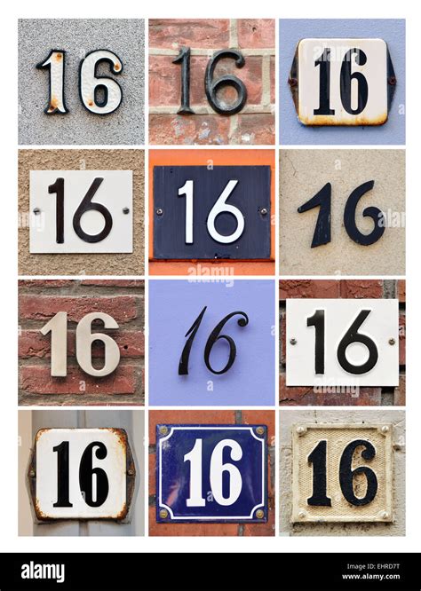 Number Plate Collage Hi Res Stock Photography And Images Alamy