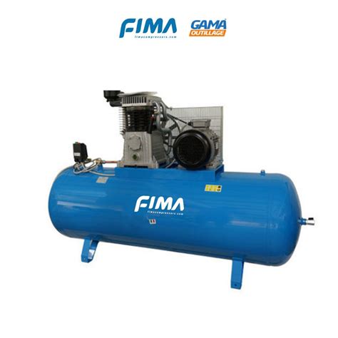 Compresseur L Hp V Fima Gama Outillage Dz