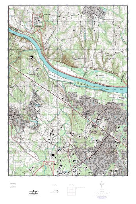 Mytopo Sterling Virginia Usgs Quad Topo Map