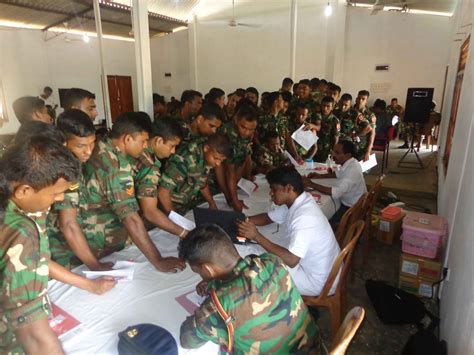 Sri Lankan Soldiers Marks Anniversary With Blood Donation In Jaffna