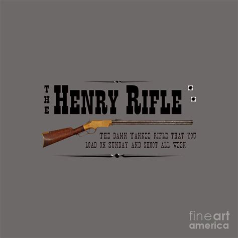 Henry Rifle Drawing By Nilam Farida Fine Art America