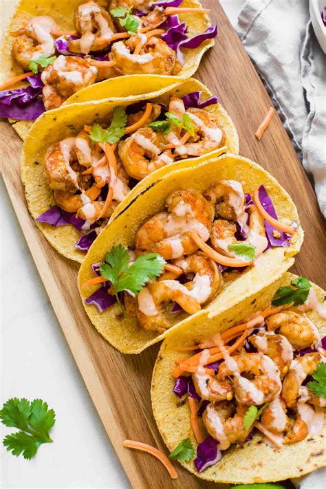 Sriracha Lime Shrimp Tacos Recipe Jar Of Lemons