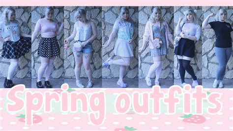 Spring Outfits Kawaii Lookbook Ghosttraveler Youtube