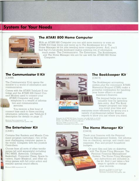 Atari 400 800 Xl Xe Catalog Atari English