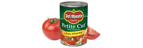 Del Monte Petite Cut Diced Tomatoes With Zesty Jalape Os Reviews