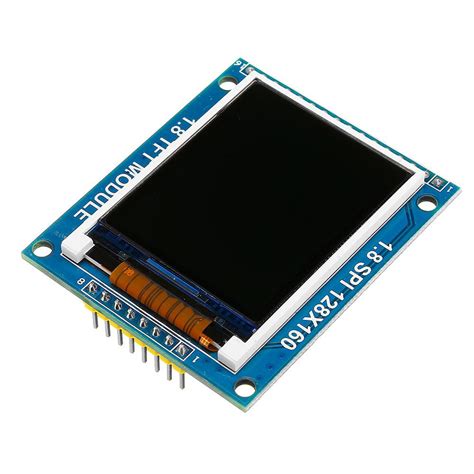 18 Inch St7735r Spi Tft Lcd Display Module Blue Pcb Electronics