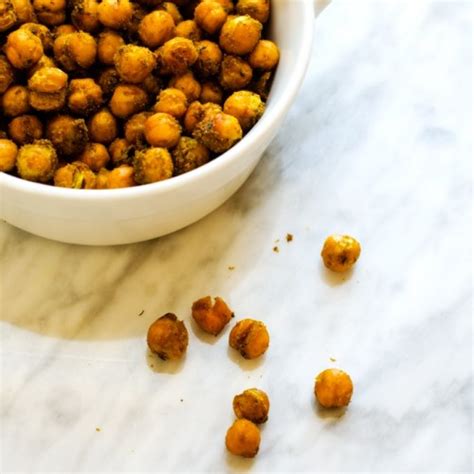 Spicy Curried Roasted Chickpeas The Perfect Healthy Crunchy Snack