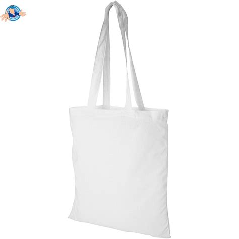 Shopper In Cotone Colorato Logo Personalizzato Da