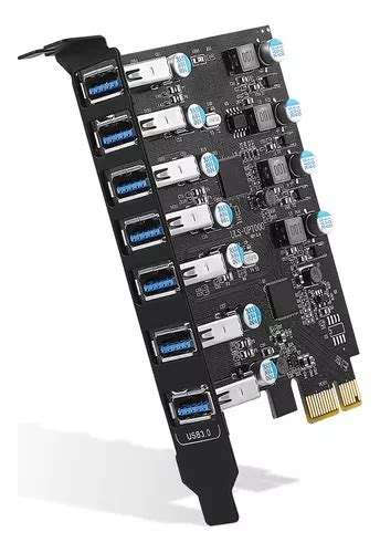 Placa De Expans O Pcie Para Usb De Portas Pci Express