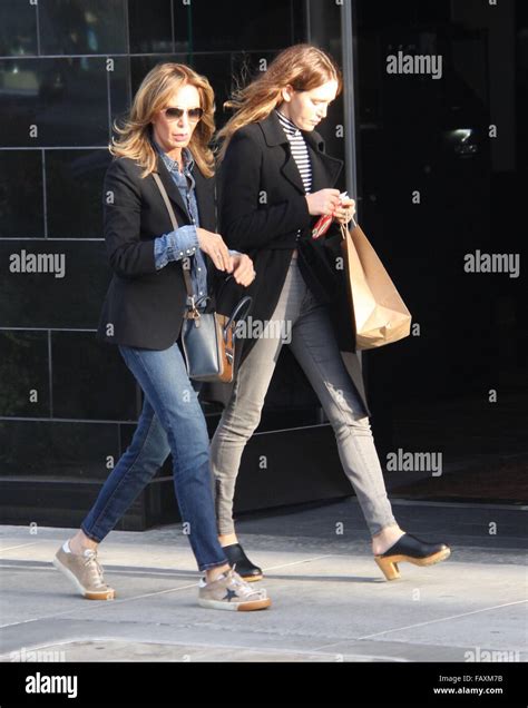 Jaclyn Smith Out Shopping Wih Her Daughter In Beverly Hills Featuring