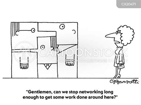 Business Networking Cartoons And Comics Funny Pictures From Cartoonstock