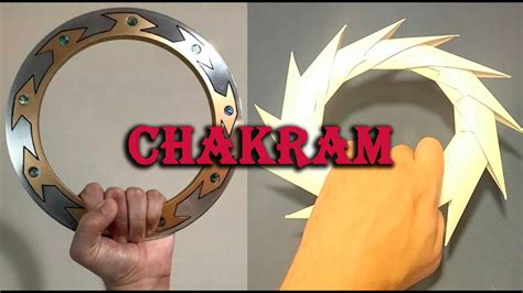 Шакрам оружие Зены из бумаги Xenas Paper Chakram Weapon Youtube