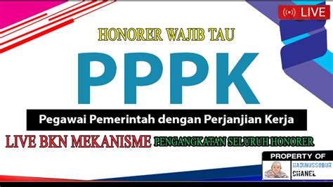 Baru Langsung Dari Bkn Mekanisme Penyelesaian Seluruh Honorer Thn