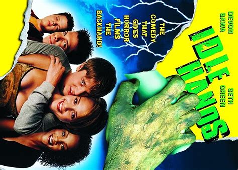 Idle Hands Movie 1999 Devon Sawa Seth Green Elden Henson Jessica Alba Vivica A Fox