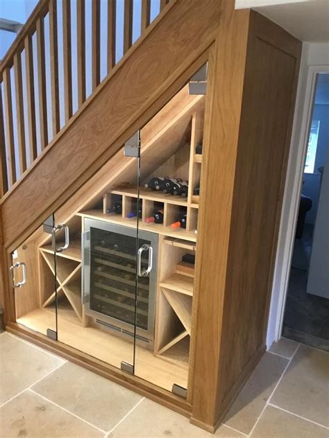 Wine Cellar Under Stairs Homystyle