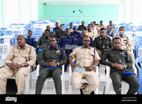 Officers From The Somali Police Force Spf Attend A Workshop Course