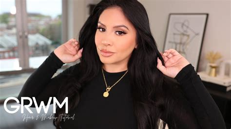 GRWM Everyday Glam Hair Makeup Tutorial RositaApplebum 2022 YouTube