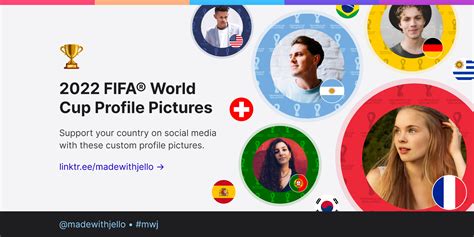 Fifa World Cup Profile Pictures Figma