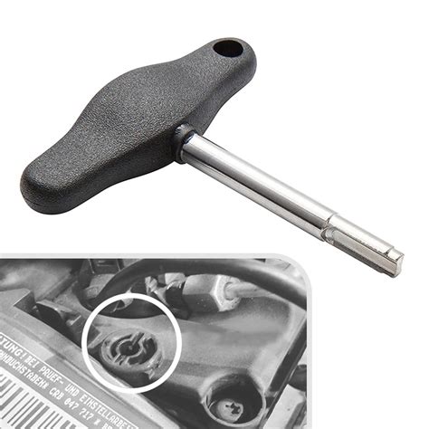 Plastic Oil Drain Plug Screw Removal Installer Wrench Assembly Tool