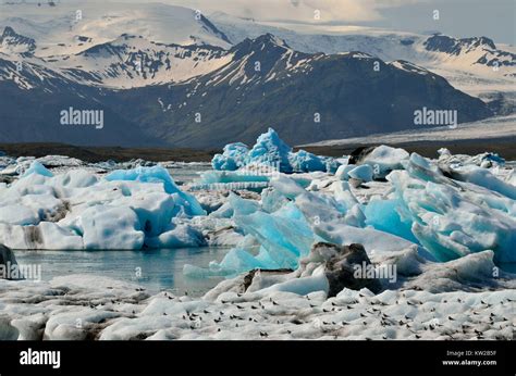 Iceland Glacier Lagoon J Kuls RloN In The National Park Vatnaj Kull