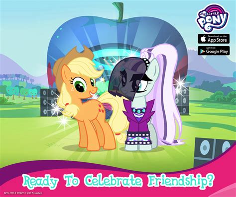 1494609 Safe Gameloft Applejack Coloratura Earth Pony Pony G4