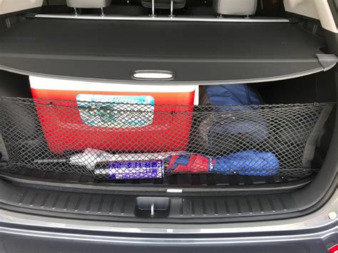 Rear Trunk Envelope Style Mesh Cargo Net For Hyundai Tucson