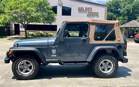 Used 2001 Jeep Wrangler Sport Sport For Sale 13995 Select Jeeps Inc Stock 327729