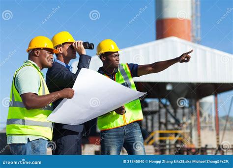 Project Manager Construction Stock Photo Image Of Business Industry