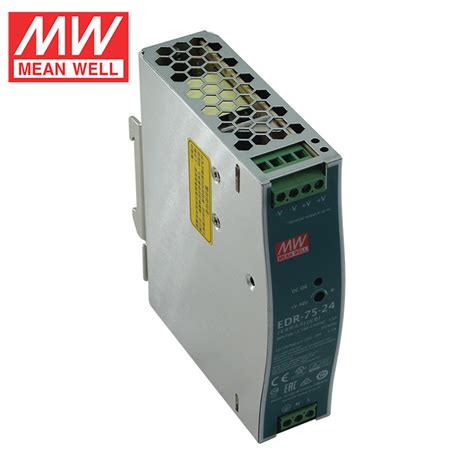 Meanwell Edr W V A Single Output Industrial Din Rail