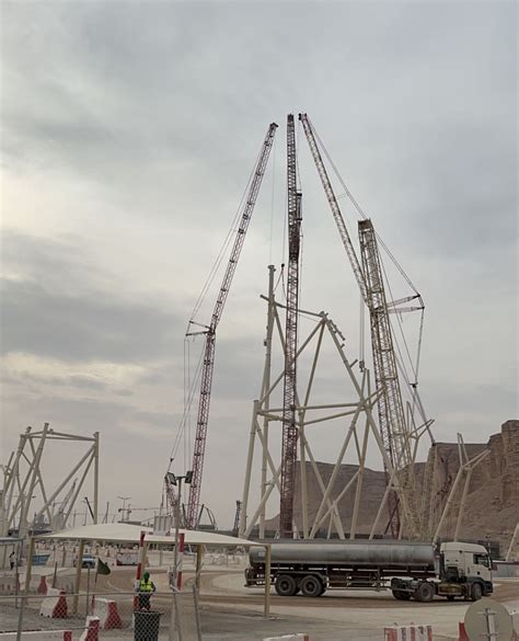 Six Flags Qiddiya (Saudi Arabia) construction updates