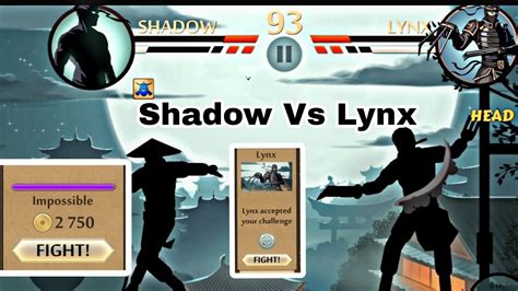 Shadow Vs Lynx Shadow Fight 2 Shadow Vs Lynx Can I Win