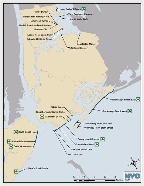 Nyc Beach Map Nyc Beaches American Beaches Rockaway Beach