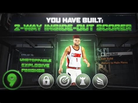 BEST 2 WAY INSIDE OUT SCORER RARE ISO BUILD IN NBA 2K20 THE BEST RARE