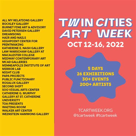 Dont Miss Twin Cities Art Week Artful Living Magazine