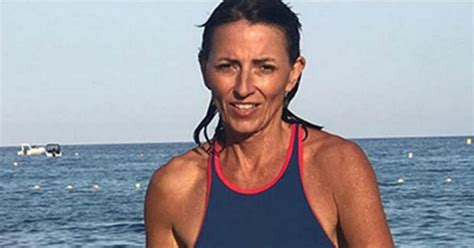Hotter Than Ever Davina Mccall Shows Off Killer Abs In Scorching Bikini Reveal Daily Star