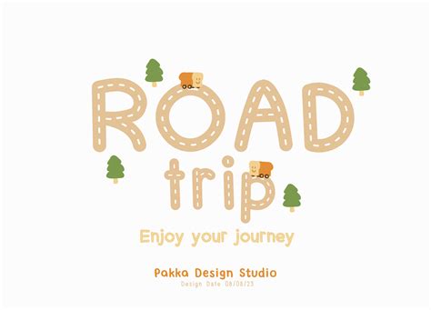 Road Trip Font By Pakka Design Studio · Creative Fabrica