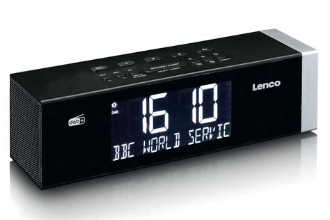 Lenco Cr Bk Clock Cadio Bt Fm Dab Radio