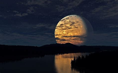 Moon Landscape Wallpapers Top Free Moon Landscape Backgrounds