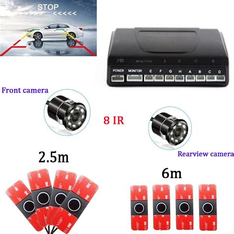 Capteurs De Stationnement Vid O Pour Voiture Kits Syst Me D Alarme