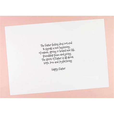 6x6 / 7x7 / 8x8 Easter Verses Card Inserts - Pack of 10