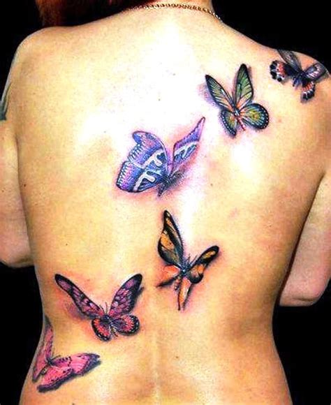 Butterfly Back Tattoo - Butterfly Mania