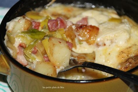 Tartiflette Aux Poireaux Les Petits Plats De B A