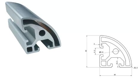 Extruded Aluminum Channel HTS ALU