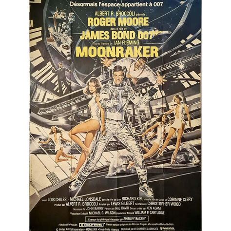 Dan Goozee Ian Fleming James Bond 007 Movie Moonraker 1979 Original