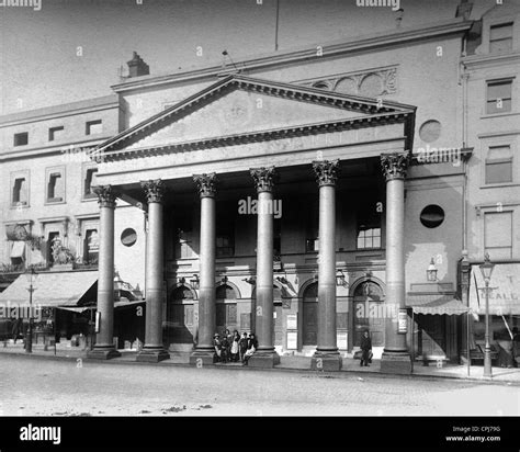 Theatre Royal Haymarket In London 1899 Stock Photo Alamy