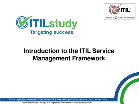 Solution Introduction To The Itil Service Management Framework Studypool