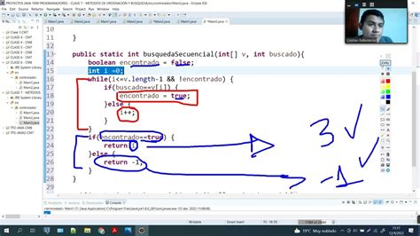 Arrays En Java Metodos De Busqueda Busqueda Secuencial Y Binaria Youtube