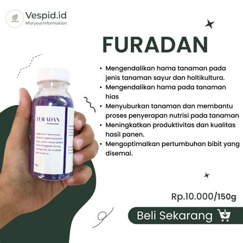 Jual Furadan Gr Nematisida Insektisida Pengendali Hama Tanaman Dalam